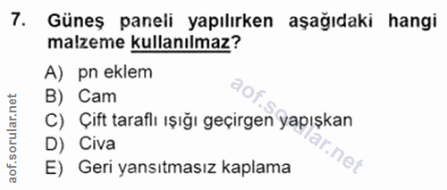 Soru 7