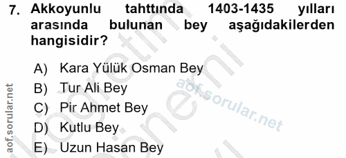 Soru 7