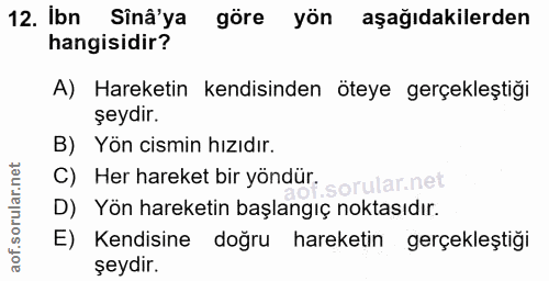 Soru 12