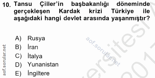 Soru 10