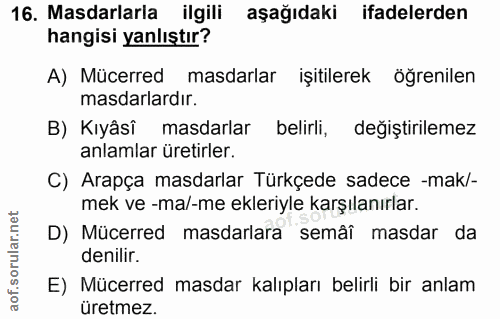 Soru 16