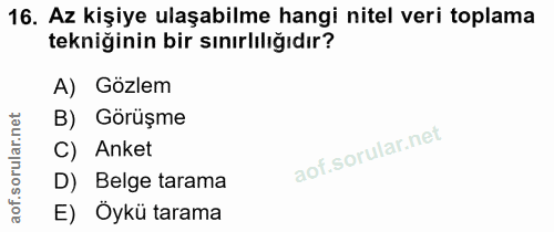 Soru 16