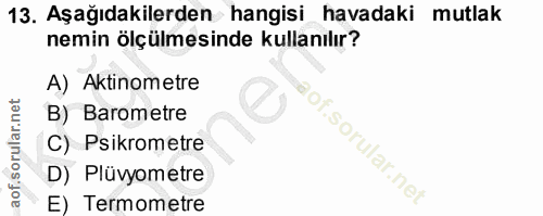 Soru 13