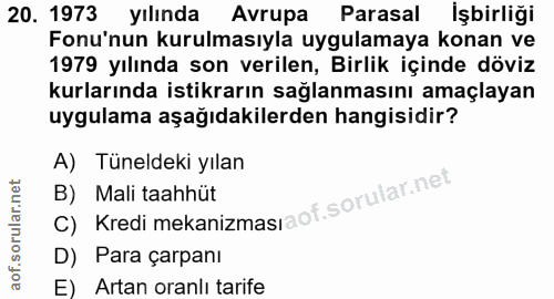 Soru 20