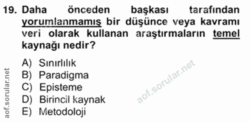 Soru 19