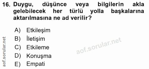 Soru 16