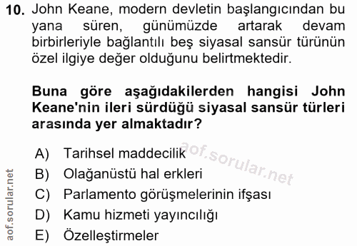 Soru 10
