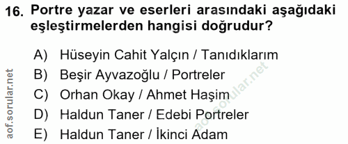 Soru 16