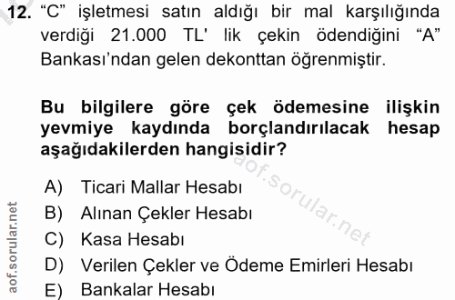 Soru 12