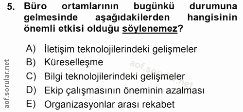 Soru 5