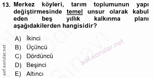 Soru 13