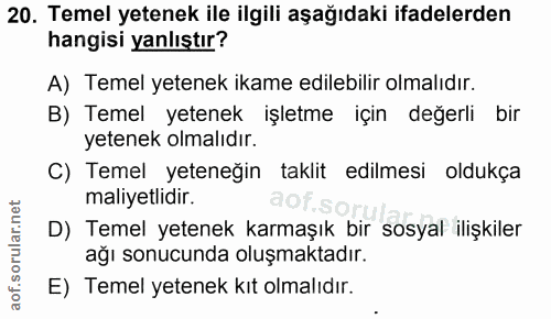 Soru 20