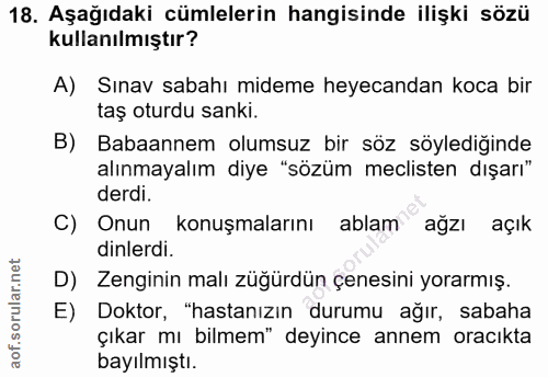 Soru 18