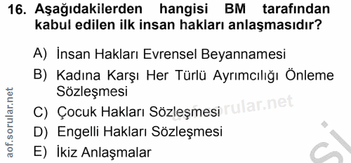 Soru 16