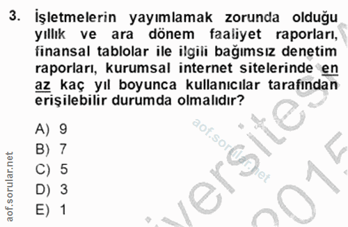 Soru 3