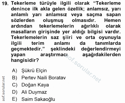 Soru 19