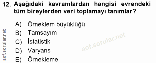 Soru 12