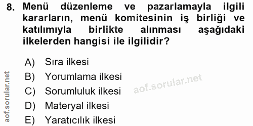 Soru 8