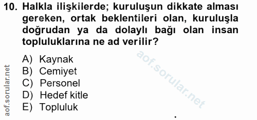Soru 10