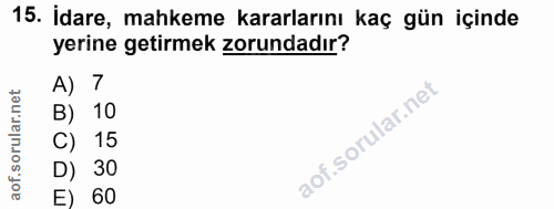 Soru 15