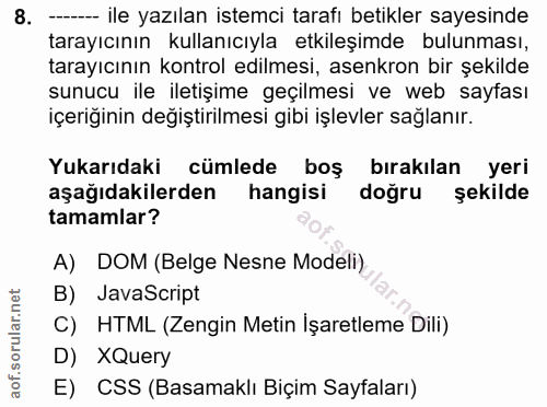 Soru 8