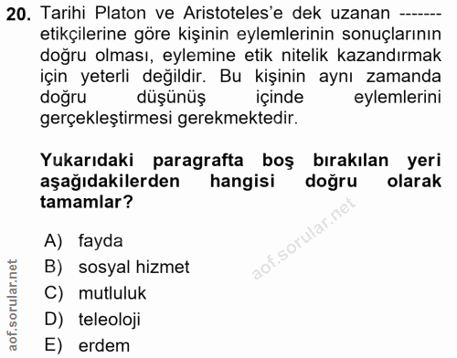 Soru 20