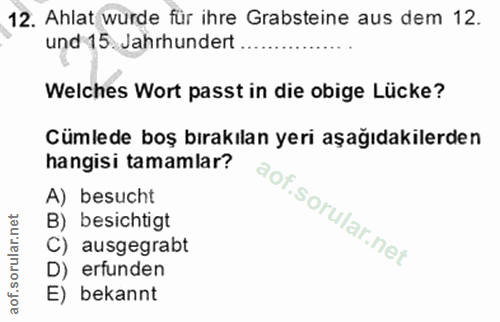 Soru 12