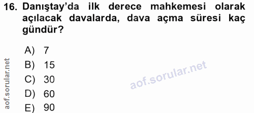 Soru 16