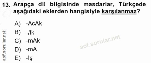 Soru 13