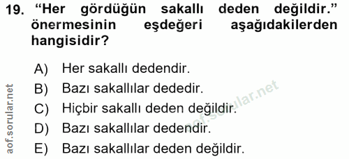 Soru 19