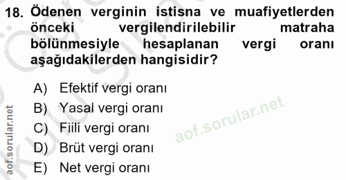 Soru 18
