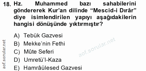 Soru 18