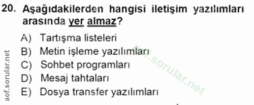 Soru 20