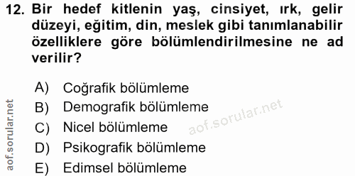 Soru 12