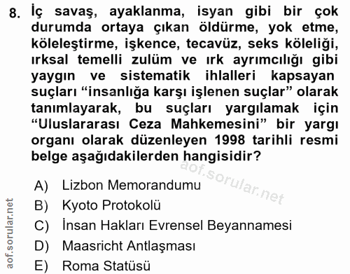 Soru 8