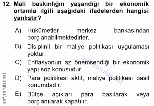 Soru 12