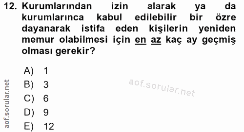 Soru 12