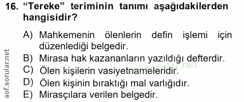 Soru 16