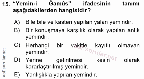 Soru 15
