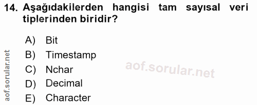 Soru 14