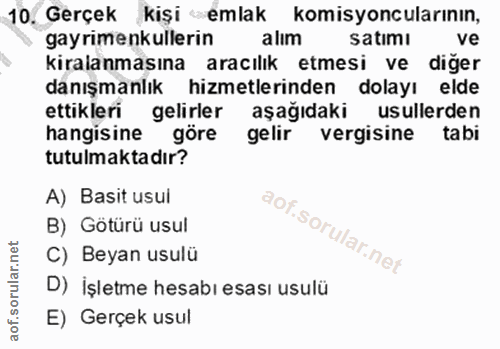 Soru 10
