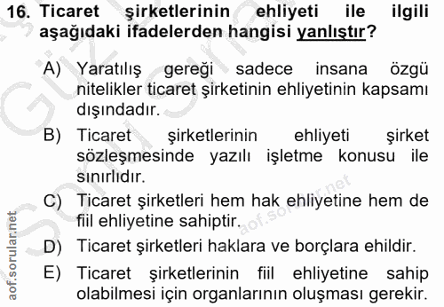 Soru 16