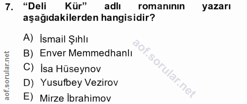 Soru 7