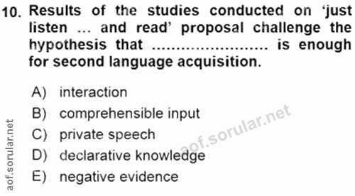 Soru 10