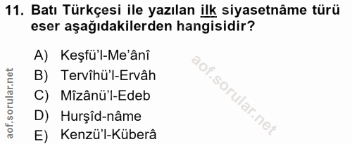 Soru 11