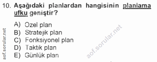Soru 10