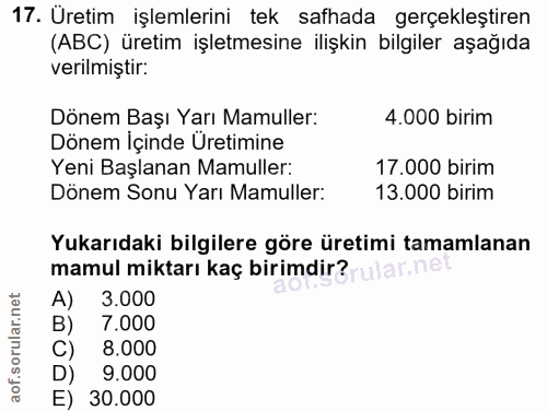 Soru 17