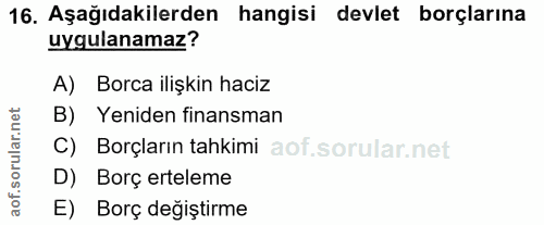 Soru 16