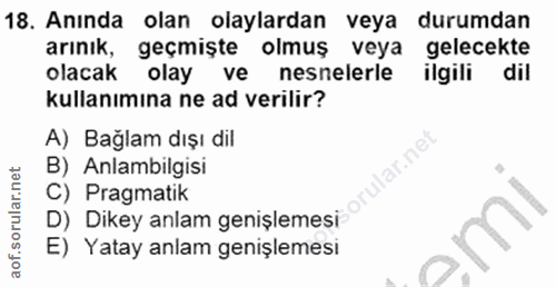Soru 18