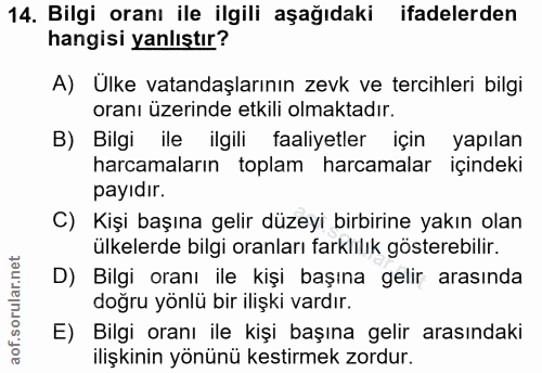 Soru 14